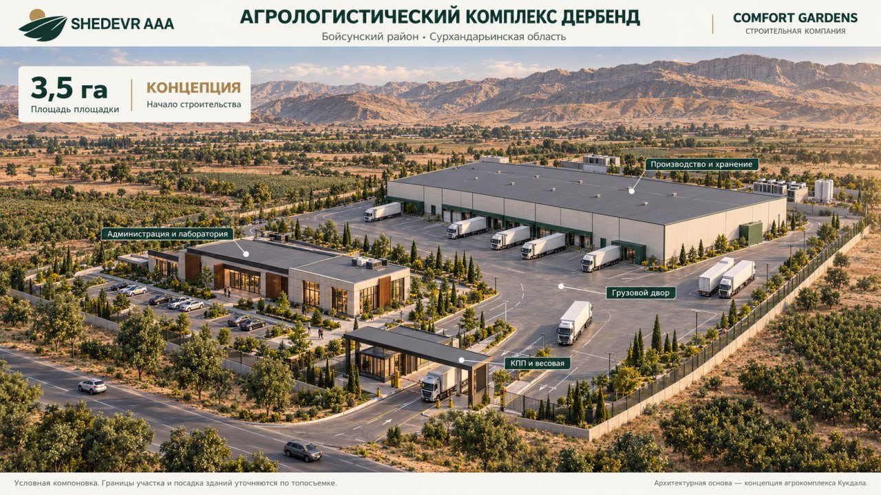 Агрологистический комплекс «Дербенд»